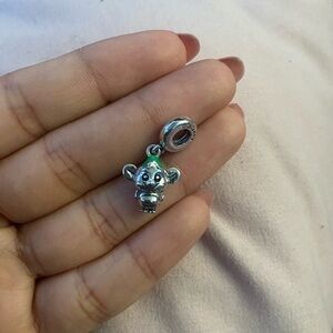 Pandora x Disney Cinderella Gus Mouse Dangle Charm